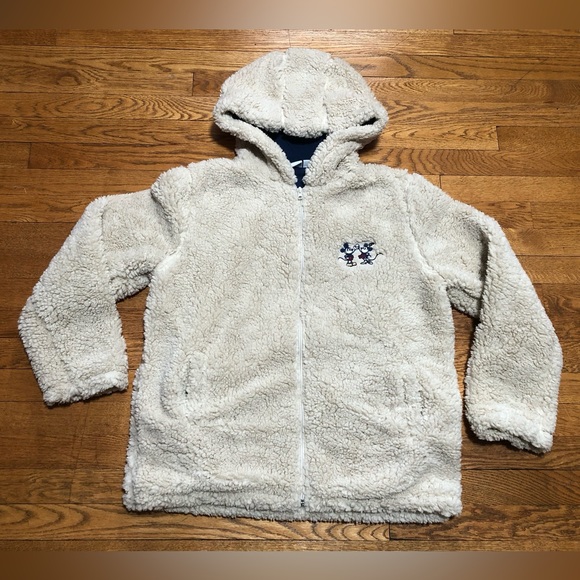 RARE The Bradford Exchange 2020 Mickey & Minnie Fleece Jacket - Picture 2 of 11